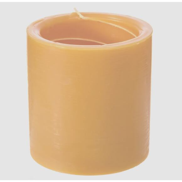 Spiral Light Candle Saffron and Almond 4x4 Round 30hr Burn -Brand New Medium - Picture 4 of 8